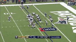 Tom Brady throws touchdown pass to Danny Amendola