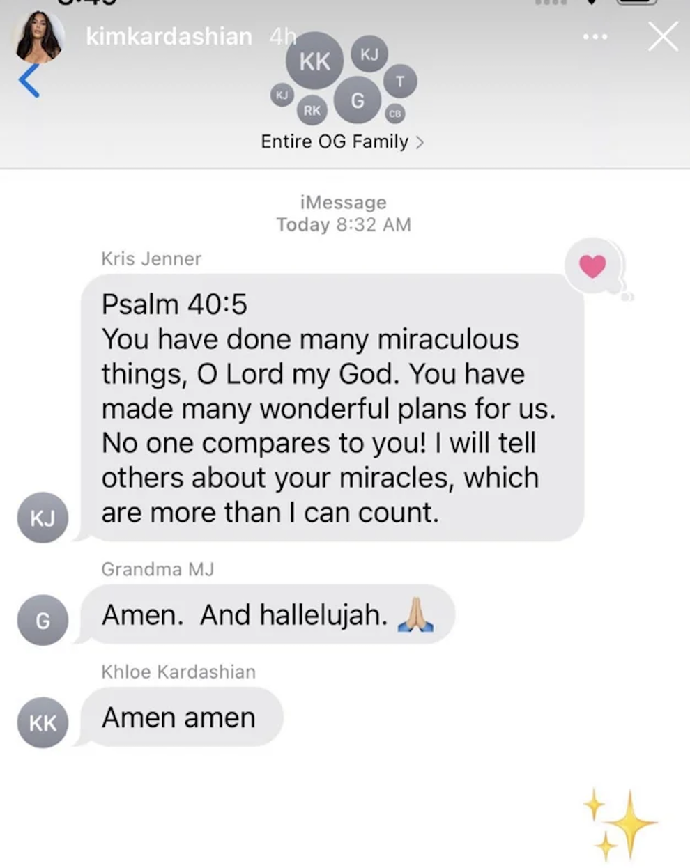 Popstar Clips in Group Chat
