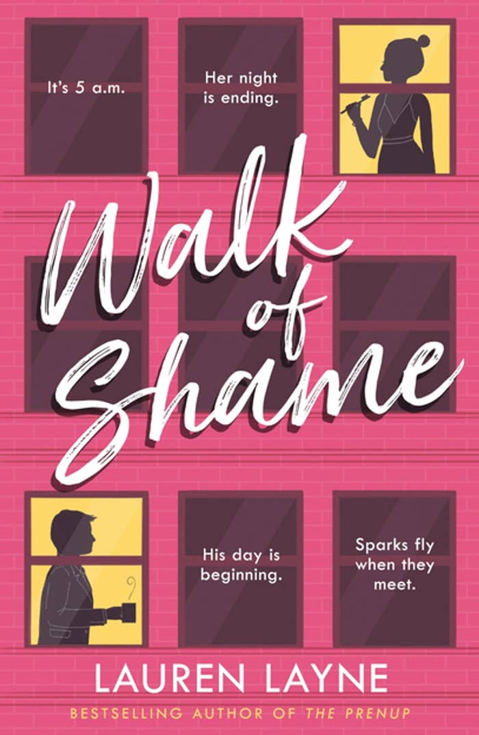 Walk of Shame book cover. Book by Lauren Layne