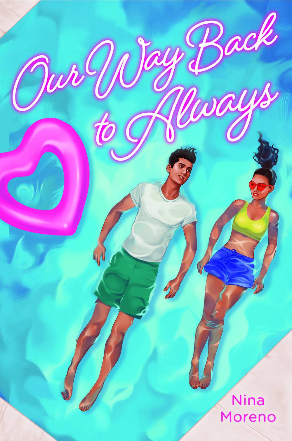 Our Way Back To Always book cover. Book by Nina Moreno