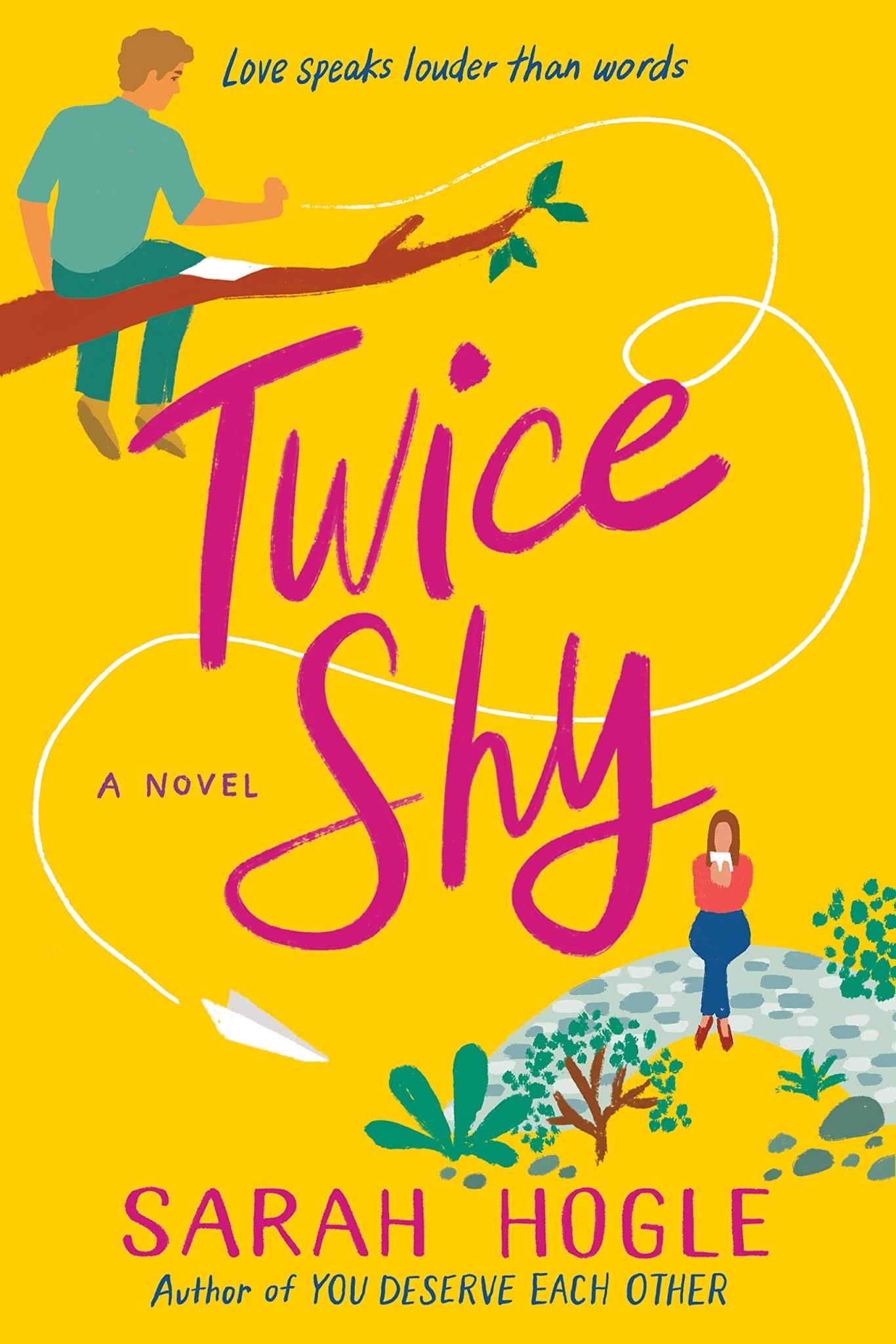 Twice Shy book cover. Book by Sarah Hogle