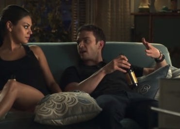 Mila Kunis and Justin Timberlake in Friends With Benefits
