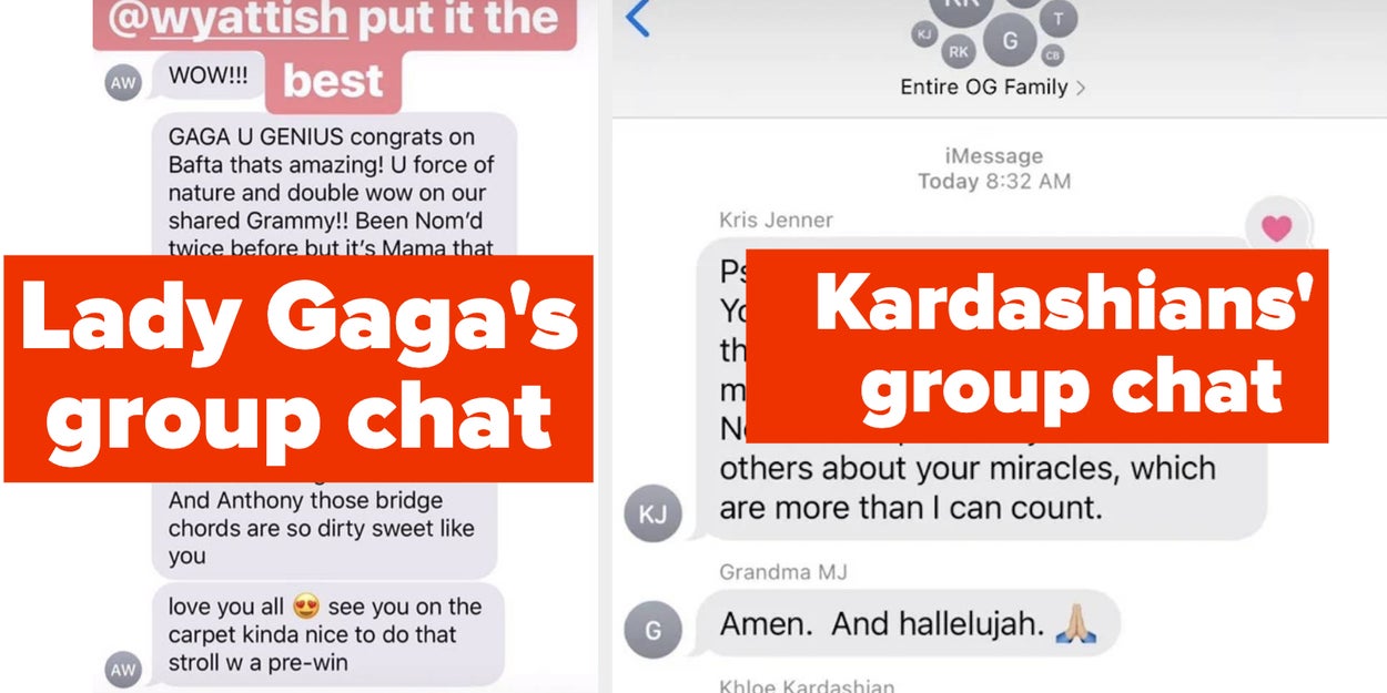13 Times Celebrities Gave A Glimpse Of Their Group
Chats