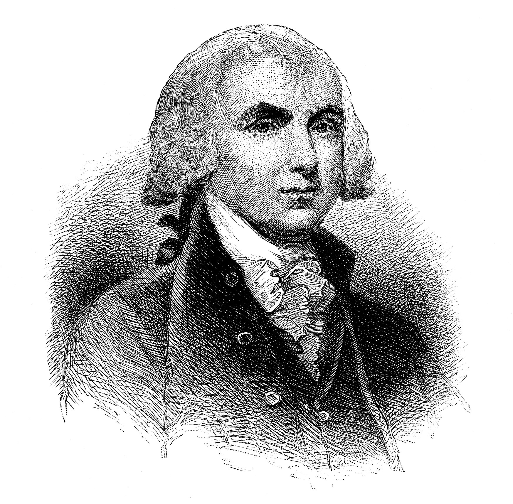 A portrait of James Madison