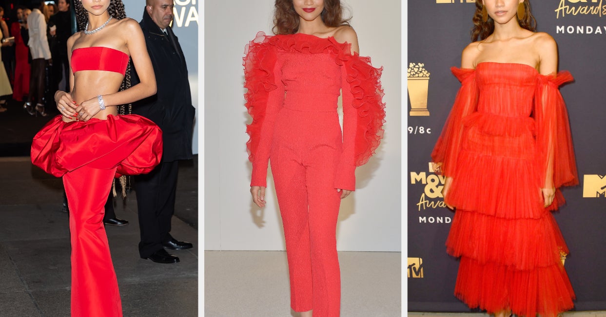 Looks de Zendaya por color - Quiz