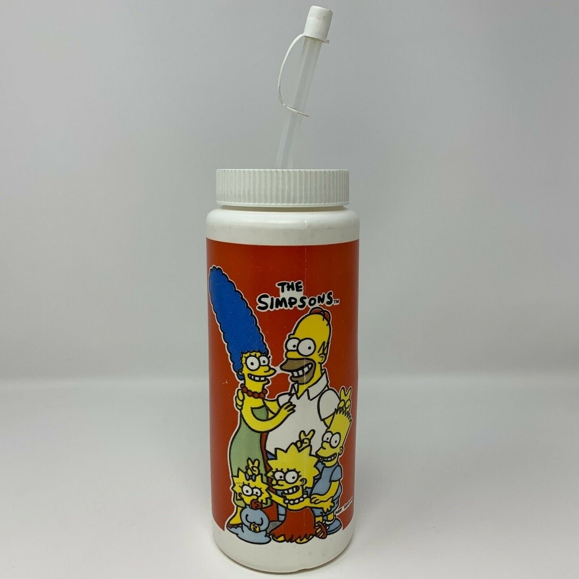 Simpsons plastic water bottle