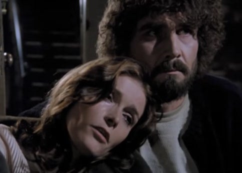 James Brolin and Margot Kidder in The Amityville Horror
