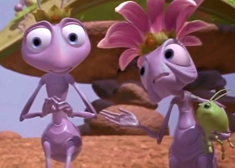 A still from A Bug's Life