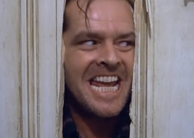 Jack Nicholson in The Shining