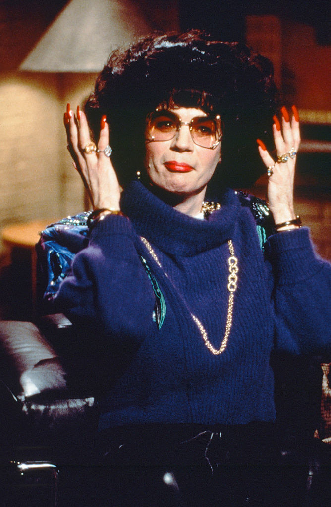 Mike Myers as Linda Richman during &quot;Coffee Talk&quot; skit