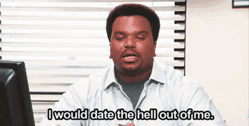 Darryl Philbin on &quot;The Office&quot; saying &quot;I would date the hell out of me.&quot;