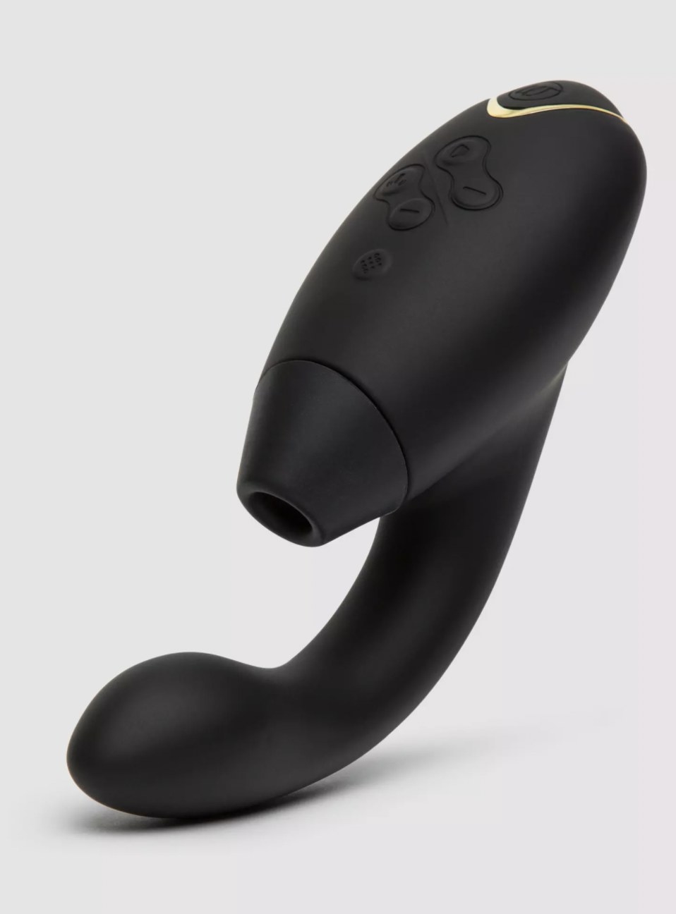 The black g-spot and clitoral vibrator