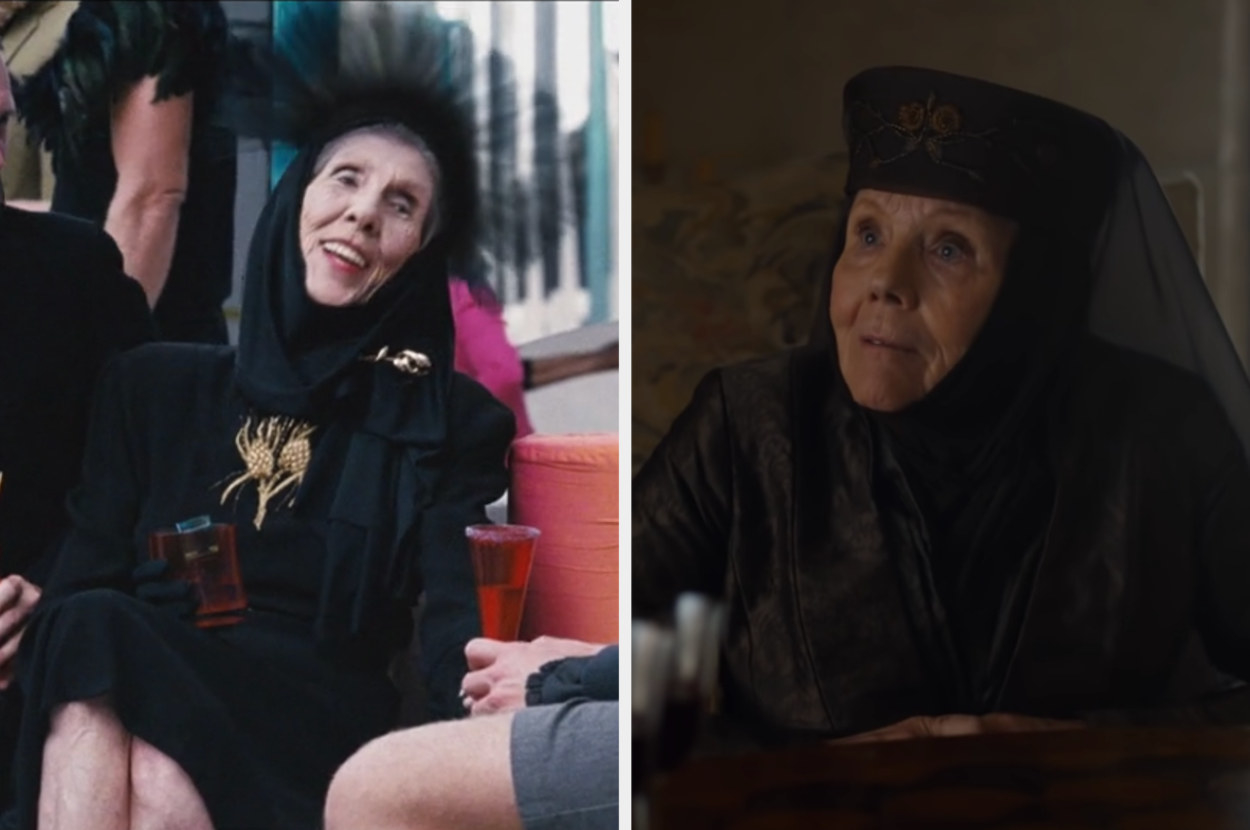 The Capitol lady next to Olenna Tyrell