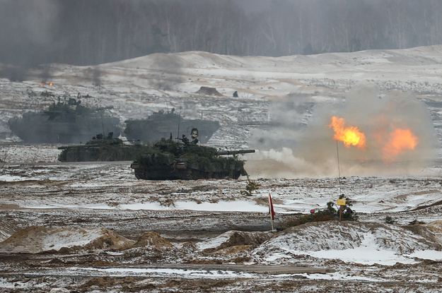 Russia, Belarus, And Ukraine Have All Begun 10 Days Of
Military Drills, Raising Concerns That War Is Near