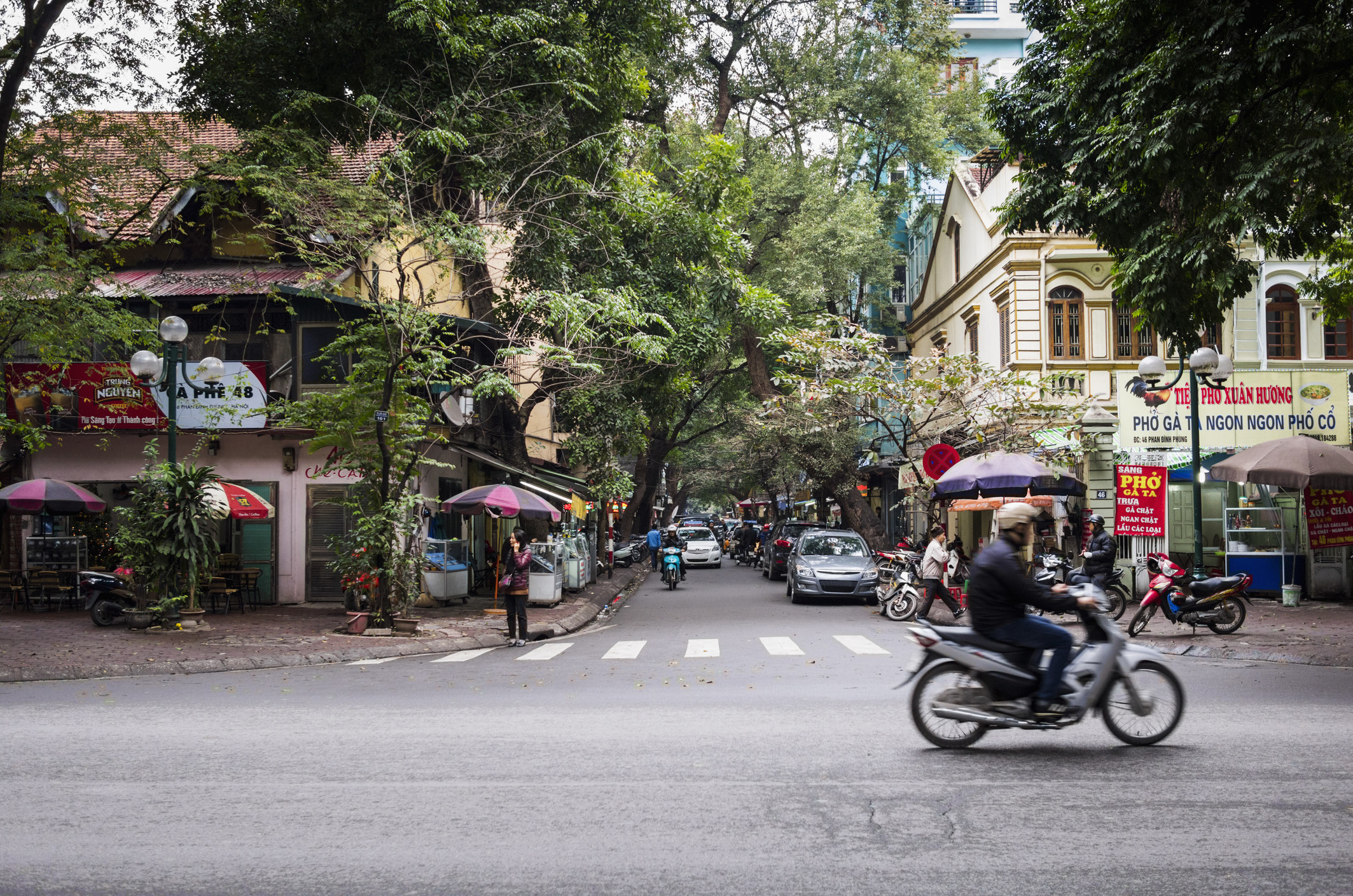 The streets of Hanoi