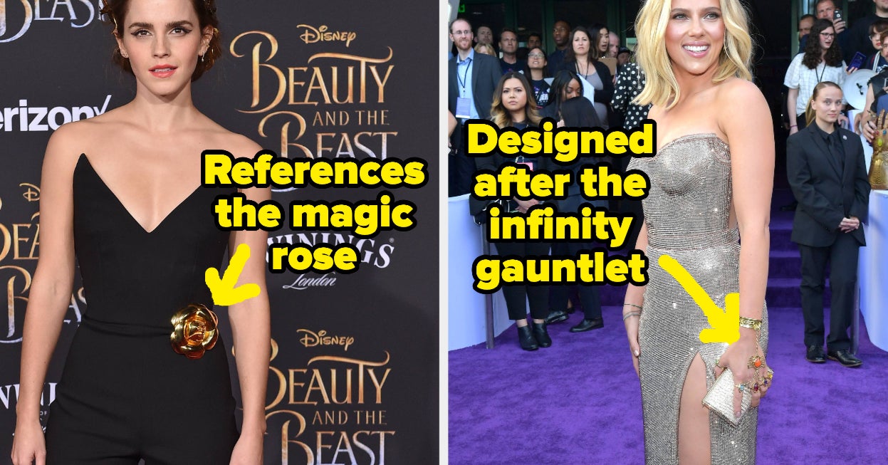 14 Times Celebs' Red Carpet Looks Cleverly Referenced Their Movies