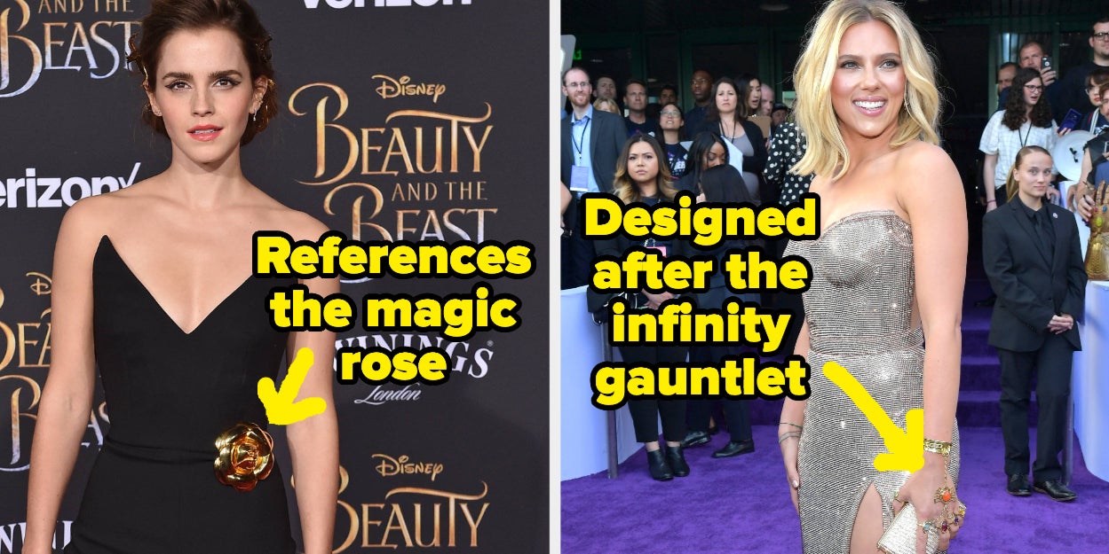 14 Times Celebs’ Red Carpet Looks Cleverly Referenced Their
Movies