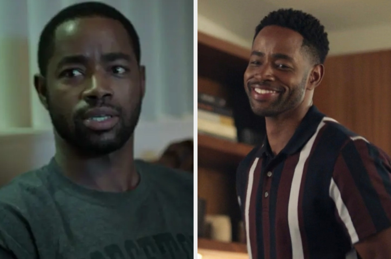 Lawrence in the first and last episode