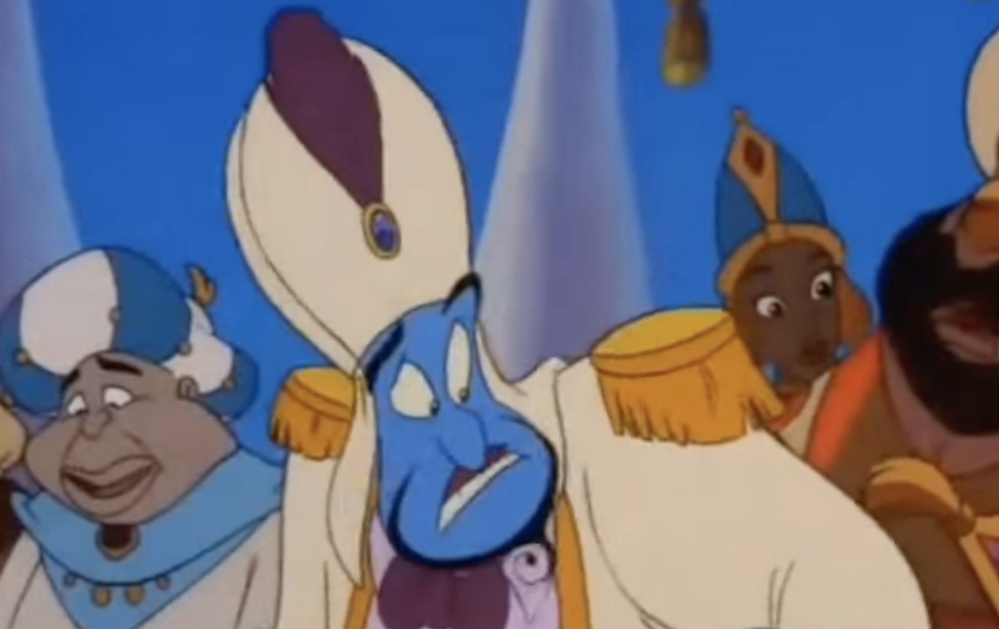 The Genie in Aladdin