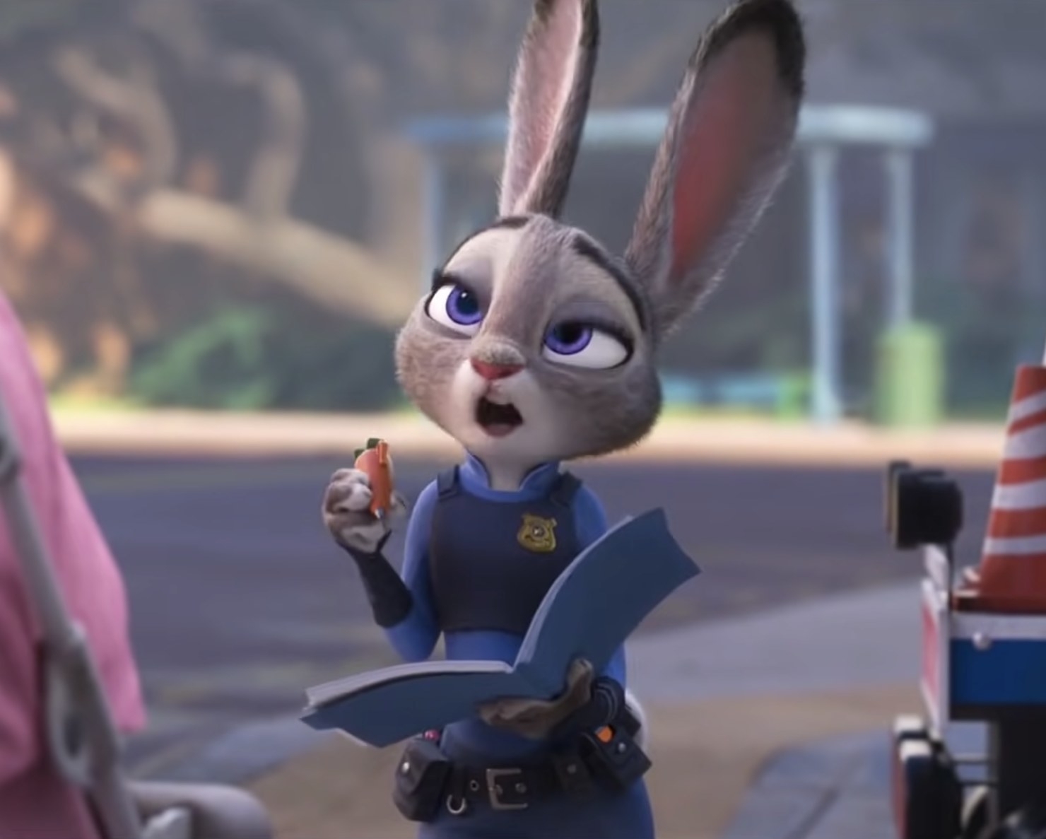 Officer Judy Hopps in Zootopia