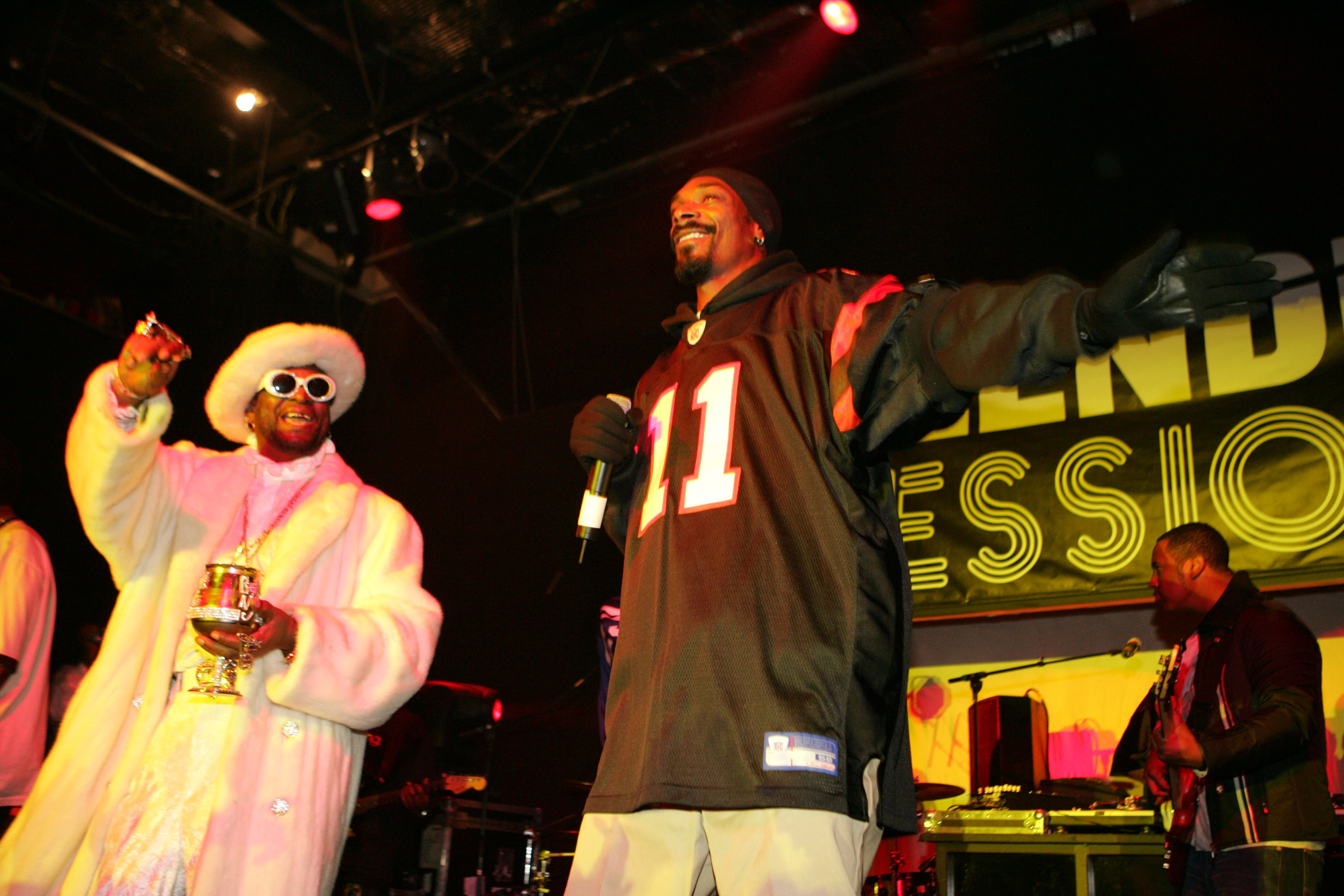 Snoop and Bishop on stage together