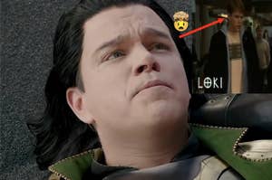 Matt Damon as two different Lokis