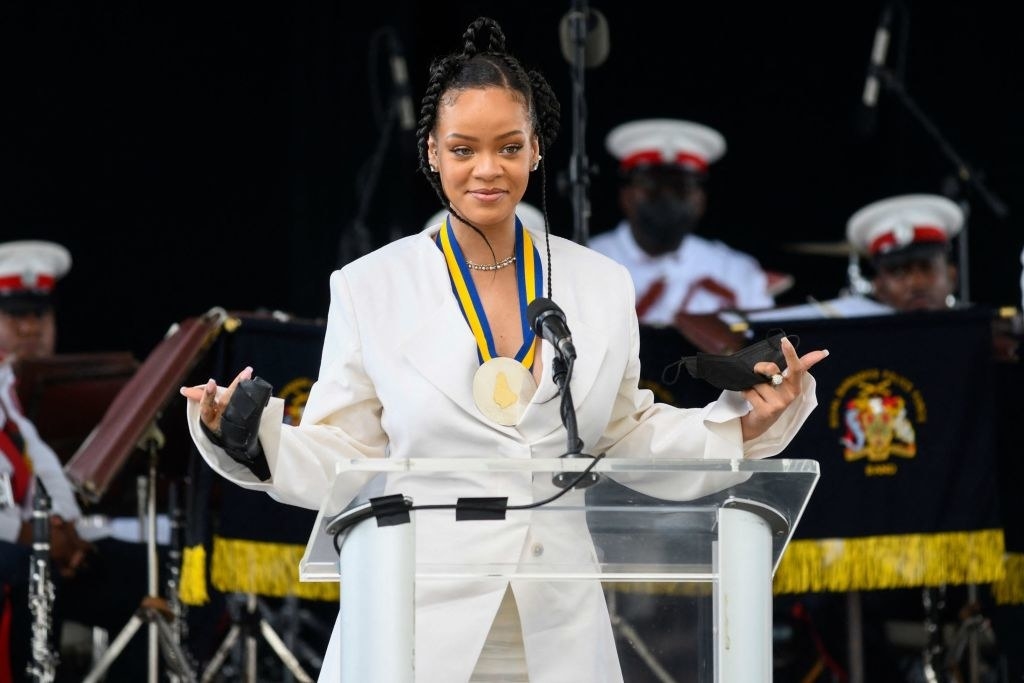 Rihanna is winning the National Heroes Award in Barbados