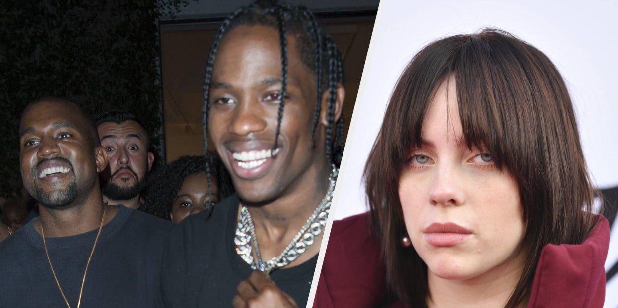 Travis Scott Has Been Accused Of Being “Incredibly
Offensive” Towards The Families Of Astroworld’s Victims After He
Liked Kanye West’s Instagram Post Demanding An Apology From Billie
Eilish
