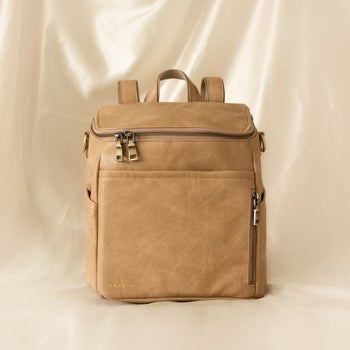 Image of the tan backpack