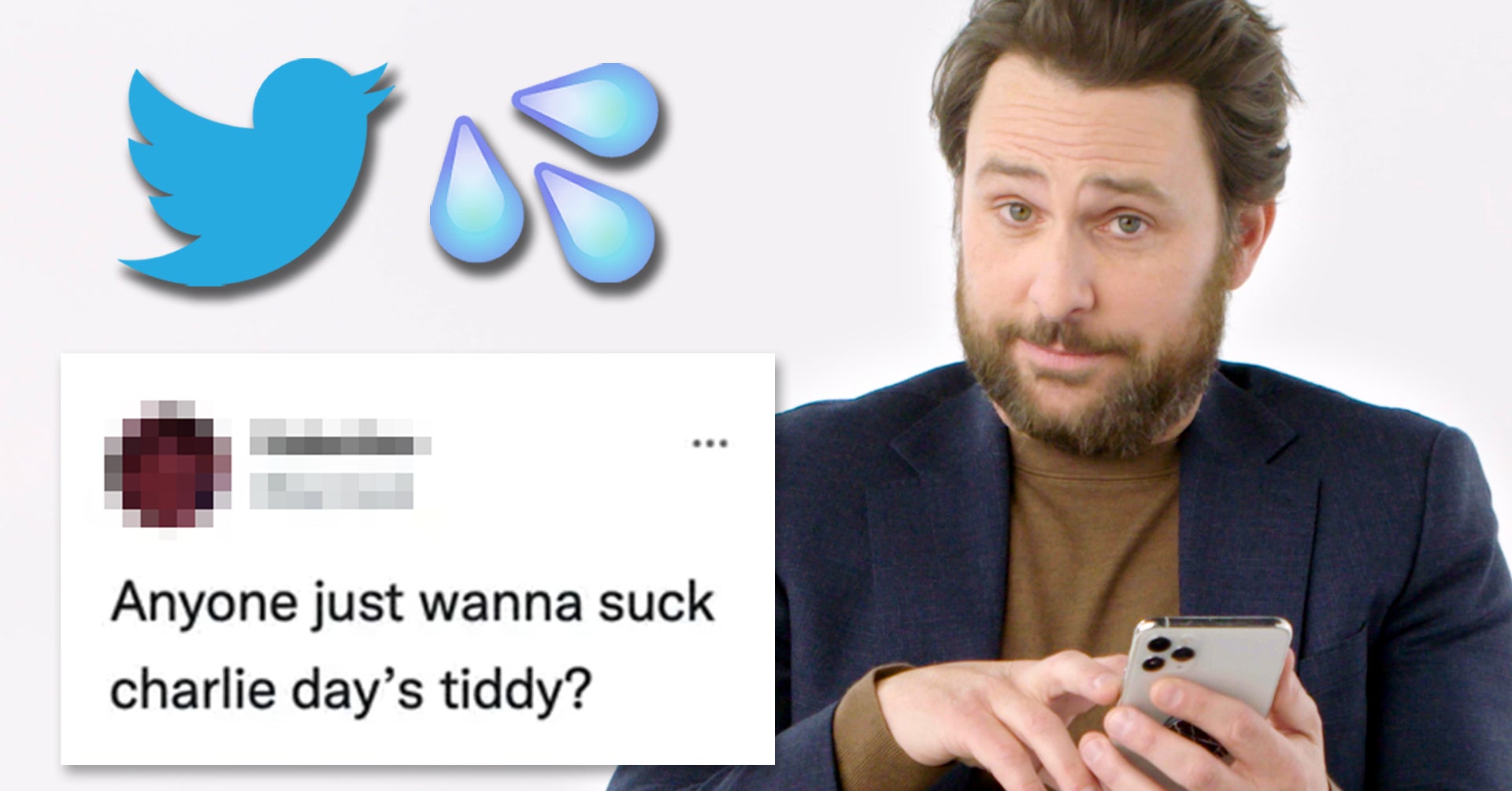 Charlie Day Really Appreciates Your Love Of Dayman While Reading Thirst Tweets