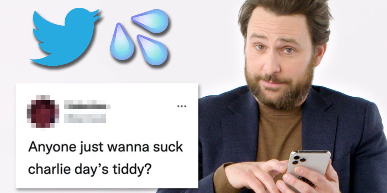 Charlie Day Really Appreciates Your Love Of Dayman While
Reading Thirst Tweets
