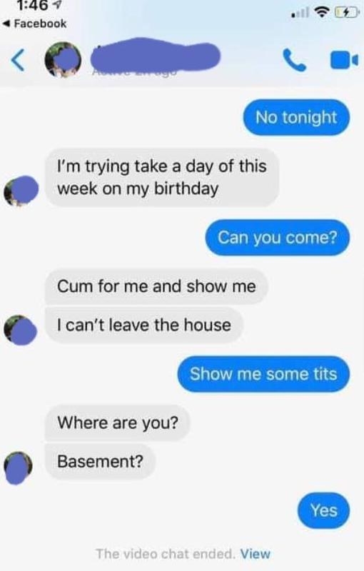 Maid: &quot;Cum for me and show me. I can&#x27;t leave the house&quot; Husband: &quot;Show me some tits&quot;