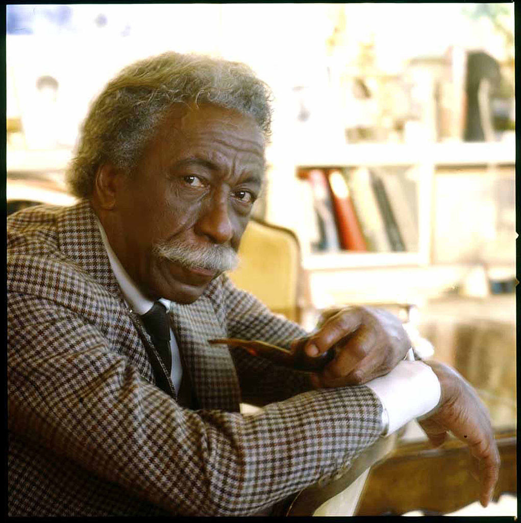 A portrait of an elderly Black man