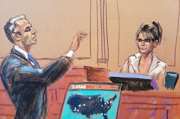 Sarah Palin Spoke About David And Goliath (And “The Masked Singer”) As She Testified In Her Lawsuit Against The NYT