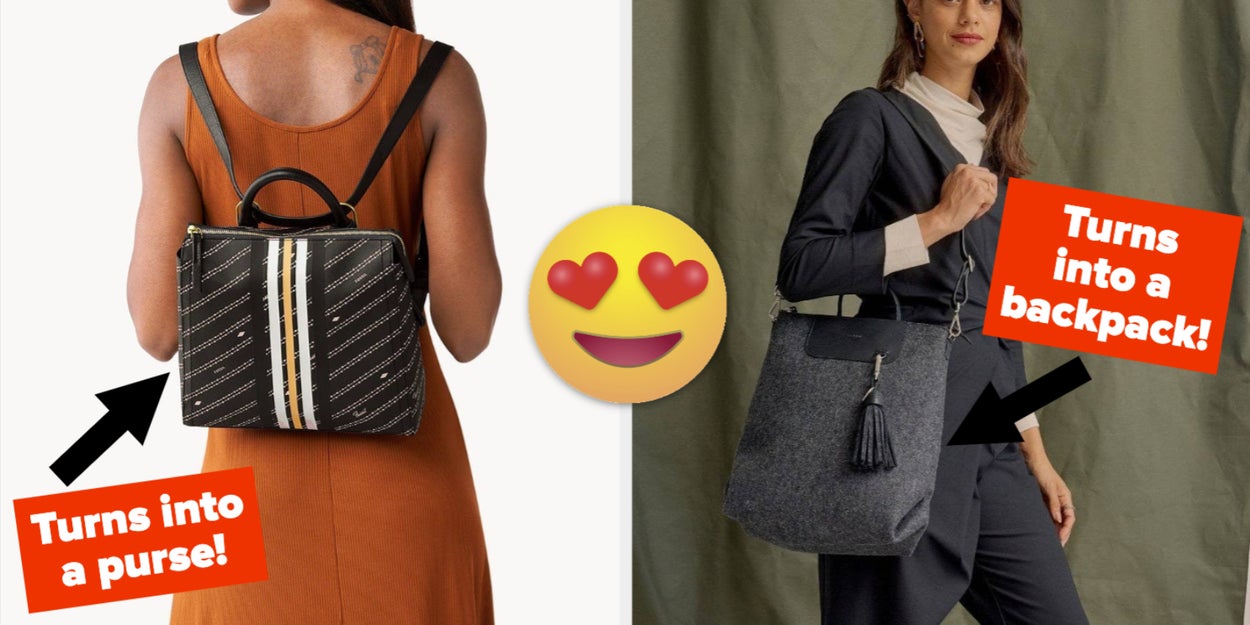 Just 13 Stylish Backpack Purses That’ll Make Your Life *So*
Much Easier