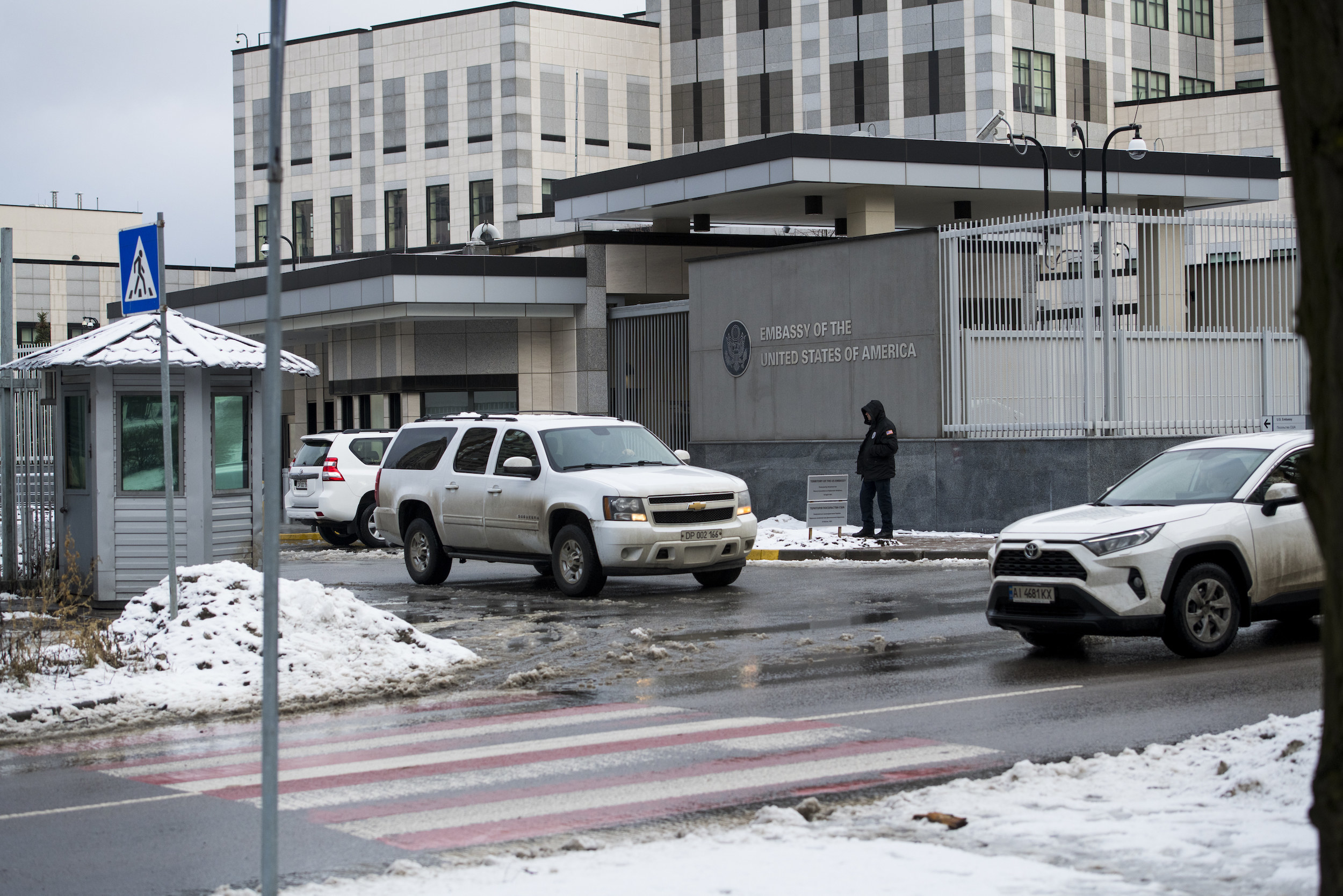 US Embassy Evacuation From Ukraine Russia Invasion