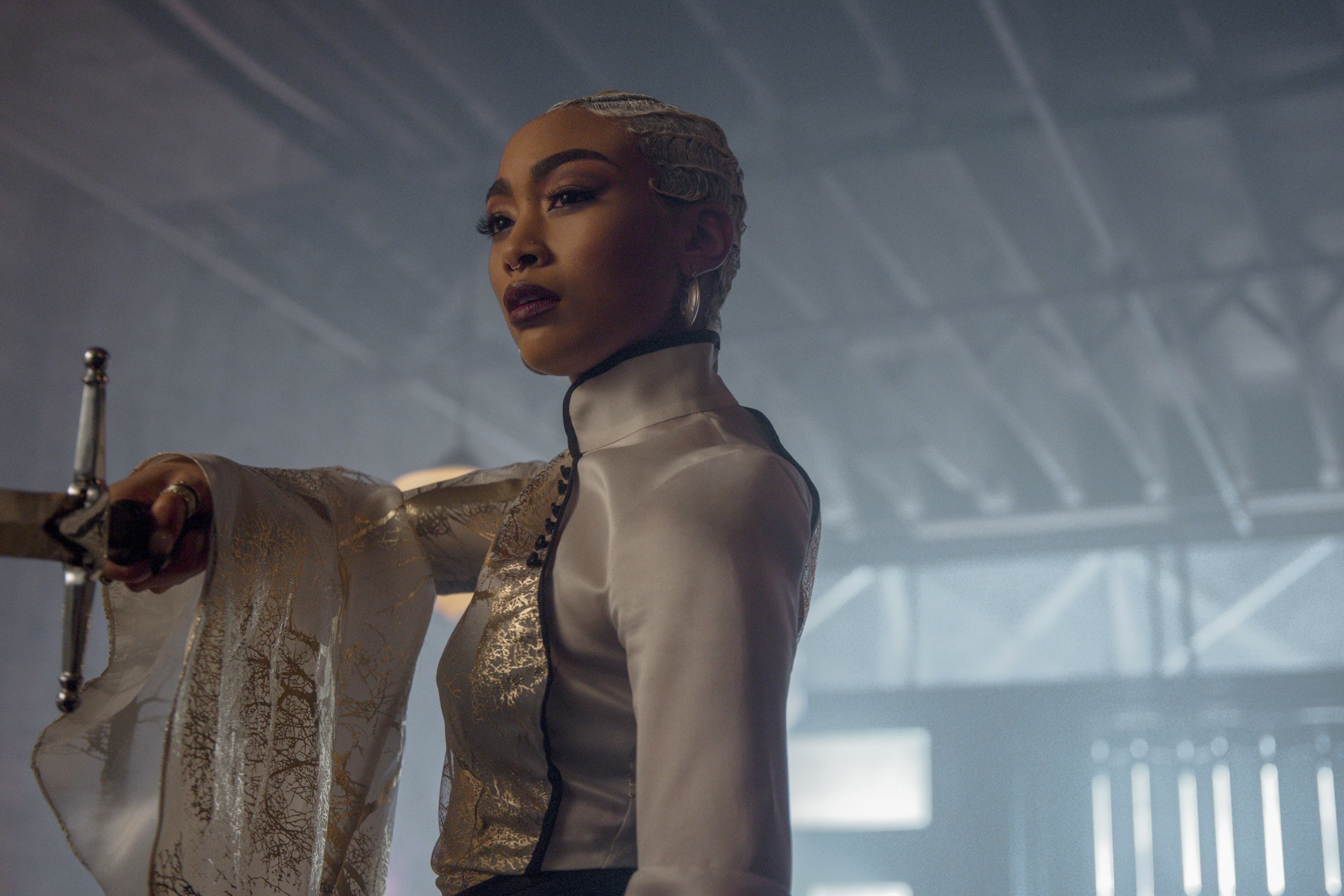 Tati Gabrielle Talks 'Uncharted,' 'You,' & 2022 Movies & TV Shows