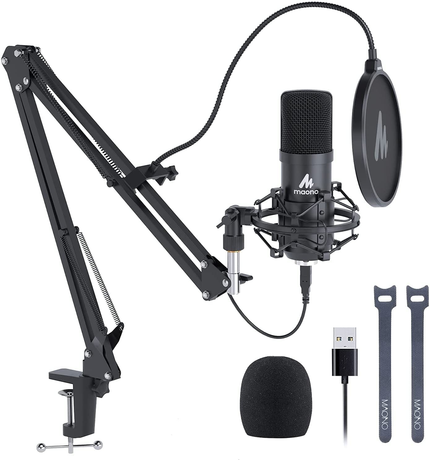 Kit micrófono y accesorios de audio