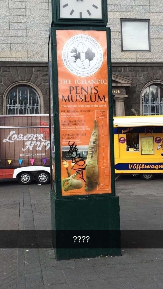 ad for penis museum