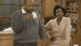 uncle phil and aunt viv from the fresh prince talking to each other