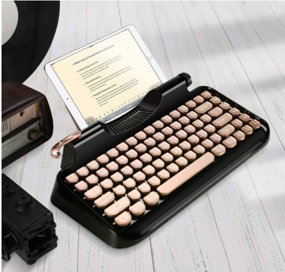 Teclado tipo máquina de escribir