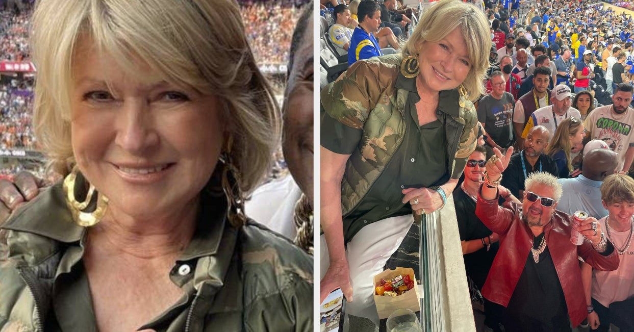 Queen Martha Stewart Was The Biggest Baller At The Super Bowl ...