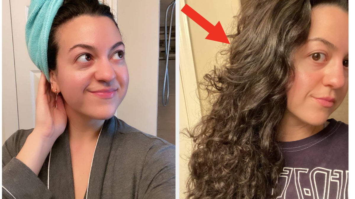 How I Style My Thick Wavy Hair To Avoid Frizz, image size:1200x675