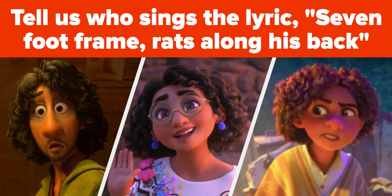 This “Encanto” Lyrics Quiz Is A Level “Near Impossible” —
Can You Pass It?