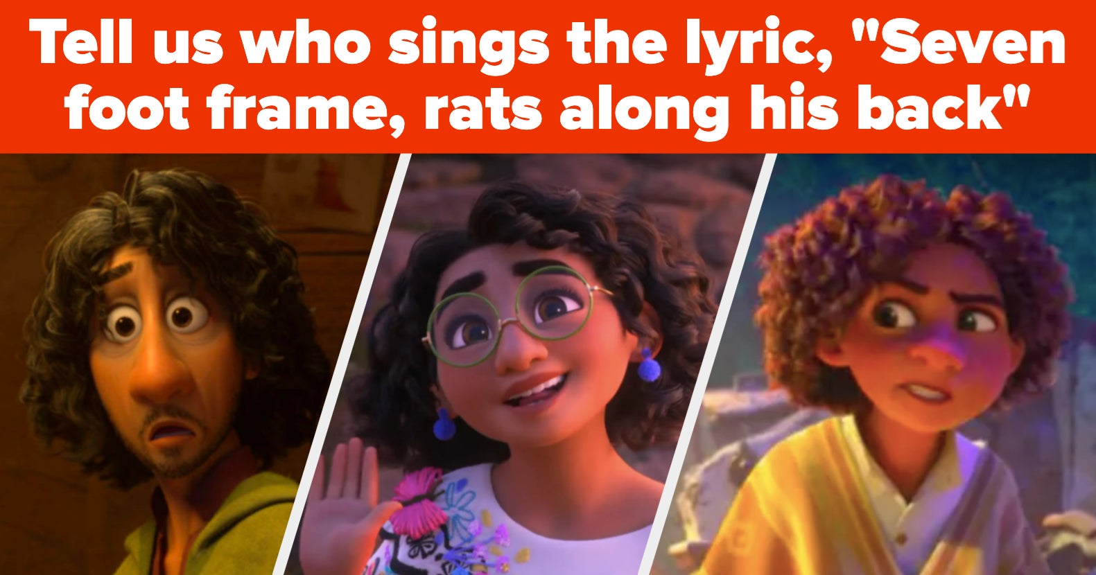 This Is An A.P. Level Test About The Lyrics In "Encanto," So Please Don't Bother Clicking On This Unless You Have The Soundtrack Memorized