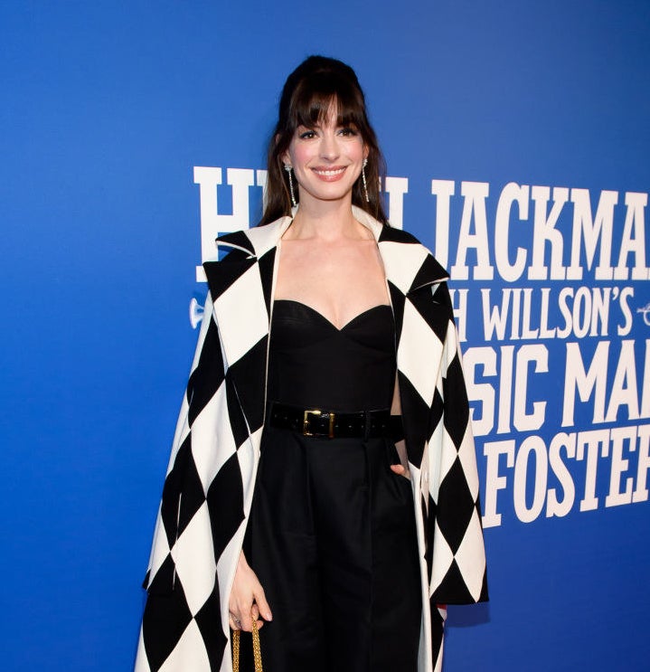 Anne Hathaway attends the opening night of &quot;The Music Man&quot;