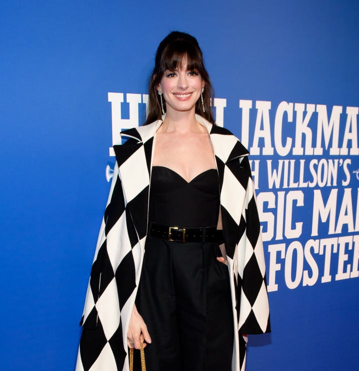 Anne Hathaway attends the opening night of &quot;The Music Man&quot;