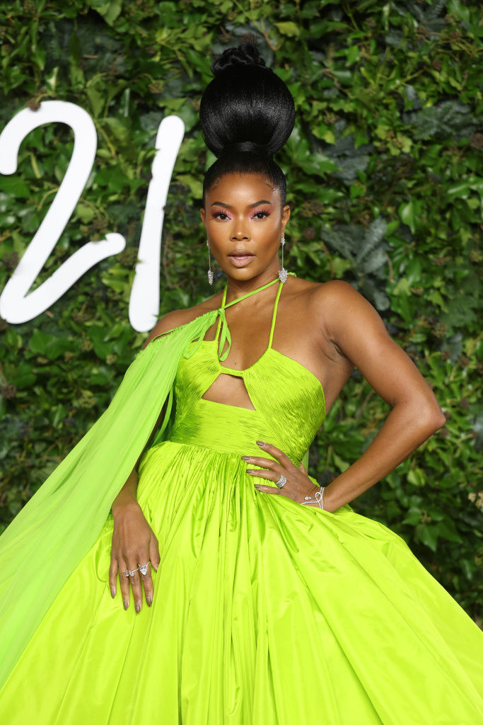 Gabrielle Union attends The Fashion Awards 2021 at the Royal Albert Hall