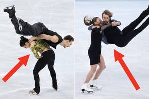 extreme ice dancing skills