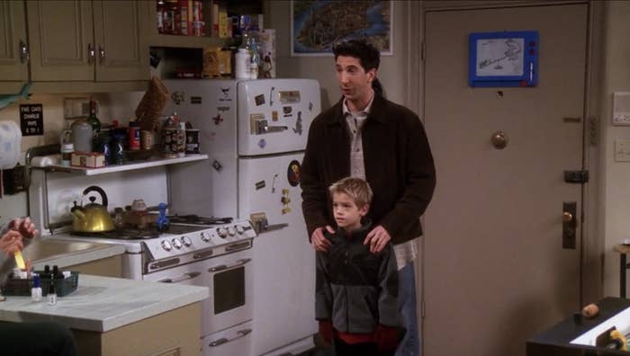 Ross and Ben in a kitchen